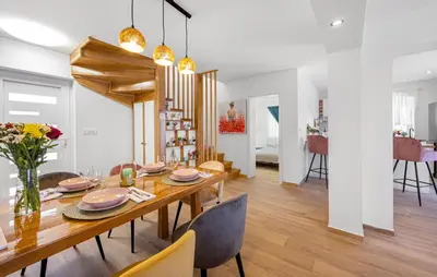 Tlocrt objekta Awesome Home In Pirovac With Kitchen
