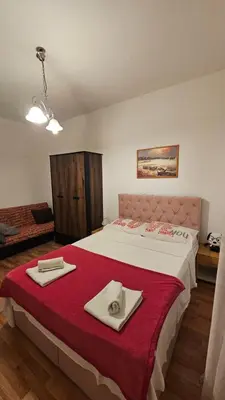 Krevet ili kreveti u jedinici u objektu Kuća NIKA