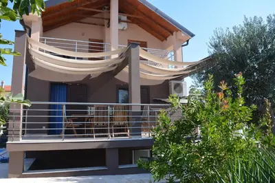 Balkon ili terasa u objektu Kuća NIKA