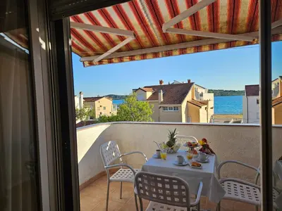 Balkon ili terasa u objektu Anne