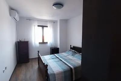 Krevet ili kreveti u jedinici u objektu Accommodation Centar, Murter