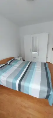 Krevet ili kreveti u jedinici u objektu Accommodation Centar, Murter