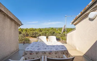 Balkon ili terasa u objektu Stunning Apartment In Sibenik With Wifi