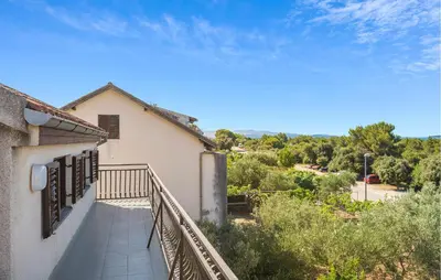 Balkon ili terasa u objektu Stunning Apartment In Sibenik With Wifi
