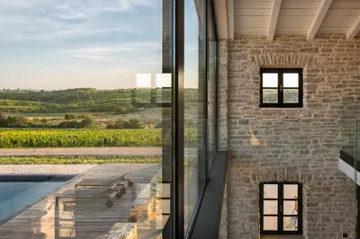 Balkon ili terasa u objektu Bas de Bas Villas
