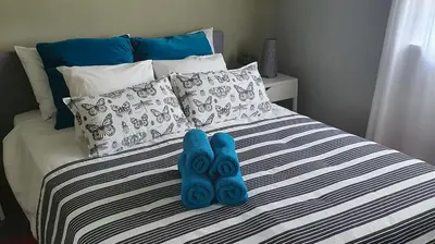 Krevet ili kreveti u jedinici u objektu Apartments Macaklin