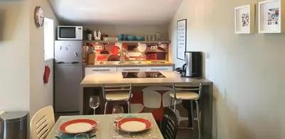 Kuhinja ili čajna kuhinja u objektu Apartments Macaklin