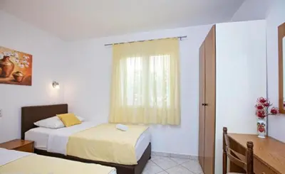 Krevet ili kreveti u jedinici u objektu House Mirka