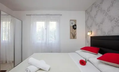 Krevet ili kreveti u jedinici u objektu House Mirka