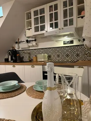 Kuhinja ili čajna kuhinja u objektu Apartment Miriam