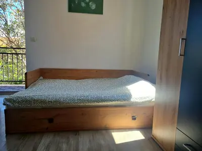 Krevet ili kreveti u jedinici u objektu Big apartmant with free parking
