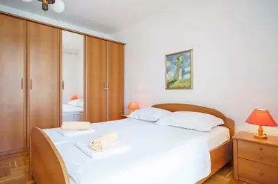 Krevet ili kreveti u jedinici u objektu Apartments Ante