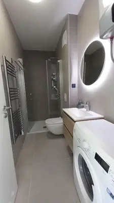 Kupaonica u objektu Modern Apartment Zablaće