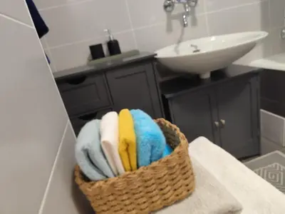 Kupaonica u objektu Studio apartman Tisno-Smokva