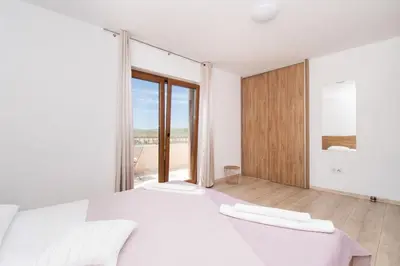 Krevet ili kreveti u jedinici u objektu Villa Meadow with swimming pool