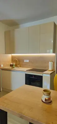 Kuhinja ili čajna kuhinja u objektu Apartman NOMI