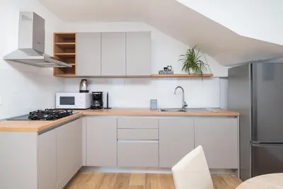 Kuhinja ili čajna kuhinja u objektu Apartman Miriam