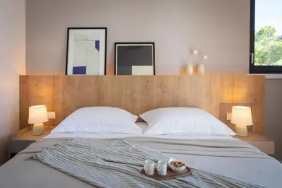 Krevet ili kreveti u jedinici u objektu Just Bliss Villa