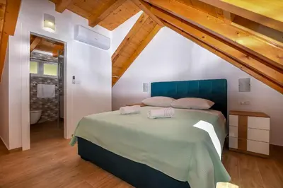 Krevet ili kreveti u jedinici u objektu Villa Grgo
