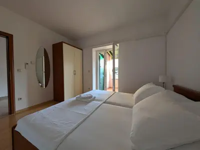 Krevet ili kreveti u jedinici u objektu APARTMAN 2 Istočna Gomilica