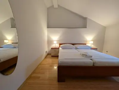 Krevet ili kreveti u jedinici u objektu APARTMAN 3 Istočna Gomilica