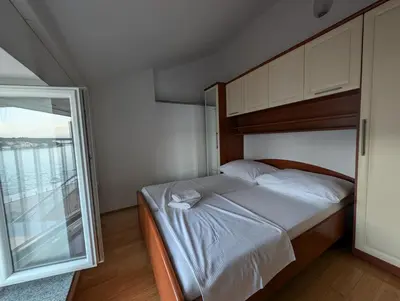 Krevet ili kreveti u jedinici u objektu APARTMAN 3 Istočna Gomilica