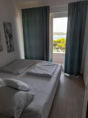 Krevet ili kreveti u jedinici u objektu Apartmani Seka 1
