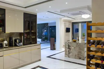 Kuhinja ili čajna kuhinja u objektu Residence Malibu Sunrise