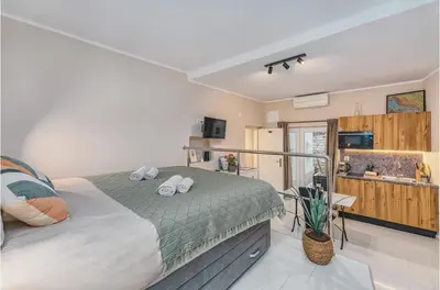 Krevet ili kreveti u jedinici u objektu SAMM Apartments Šibenik