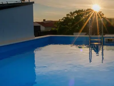 Bazen u objektu Blue Sky Vodice Pool Villa-GM ili u blizini