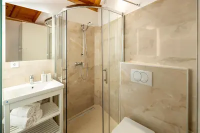 Kupaonica u objektu Villa Casa di Perla