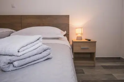 Krevet ili kreveti u jedinici u objektu Rooms Agro B&B Linda