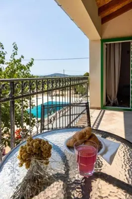 Balkon ili terasa u objektu Rooms Agro B&B Linda