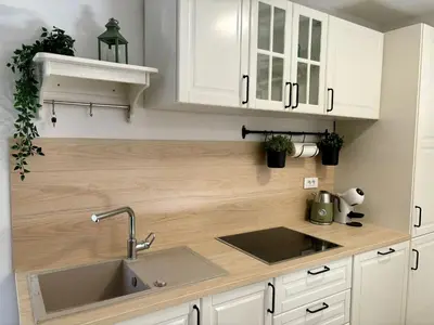 Kuhinja ili čajna kuhinja u objektu Casa Brullevi - villa u staroj jezgri s pogledom na more