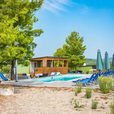 Cozy and Chic Little House with Pool Ivinj-1 Vodice
