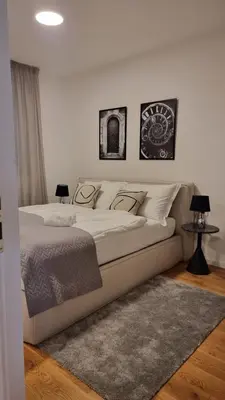 Krevet ili kreveti u jedinici u objektu Apartment Sara with Sea View