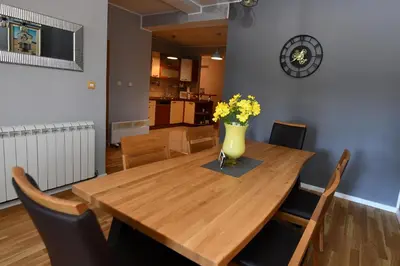 Kuhinja ili čajna kuhinja u objektu Luxury apartment Bulin