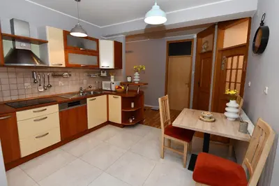 Kuhinja ili čajna kuhinja u objektu Luxury apartment Bulin