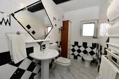 Kupaonica u objektu Luxury apartment Bulin
