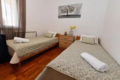 Krevet ili kreveti u jedinici u objektu Luxury apartment Bulin