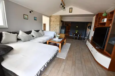 Krevet ili kreveti u jedinici u objektu Luxury apartment Bulin