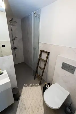 Kupaonica u objektu Apartments Stone house