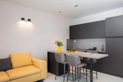 Kuhinja ili čajna kuhinja u objektu Žakan Rentals