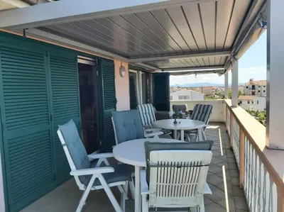 Balkon ili terasa u objektu Villa Lam-Min