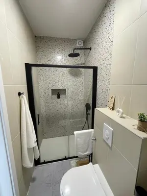 Kupaonica u objektu Apartments Ula