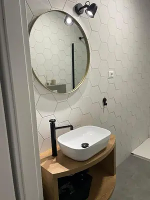 Kupaonica u objektu Apartments Ula