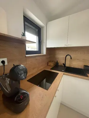 Kuhinja ili čajna kuhinja u objektu Apartments Ula