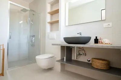Kupaonica u objektu Villa Thora