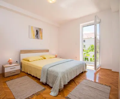 Krevet ili kreveti u jedinici u objektu Apartment Stay near Krka