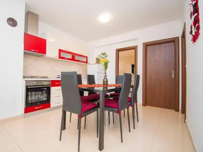 Kuhinja ili čajna kuhinja u objektu Apartment Stay near Krka